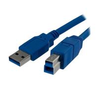 Startech.Com Cavo USB 3.0 Blue 1m USB3SAB1M