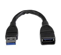 StarTech.com Cavo prolunga USB 3.0 Tipo A da 15 cm da A ad A - Maschio/Femmina
