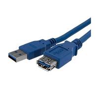 Startech.Com Cavo USB 3.0 Extension Blue 1m USB3SEXT1M