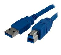 StarTech.com Cavo USB 3.0 SuperSpeed per stampante tipo A/B ad alta velocita' M/M - 1m (1M USB 3.0 A TO B CABLE - USB - 3.0 COR