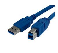 StarTech.com Cavo USB 3.0 Superspeed per Stampante Tipo A/B ad Alta Velocita' M/M, Cavo USB 3.0 Maschio a/Maschio B da 1 m
