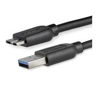 StarTech Cavo USB 3.0 Tipo A a Micro B slim - 2 m - Maschio/Maschio, alta velocità