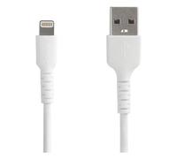 STARTECH.COM - Cavo USB a Lightning da 1m - Conforme Apple MFi - Bianco - Fibre DuPont Kevlar