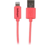 StarTech.com Cavo USB Apple a Connetore Lightning da 8 Pin per Ricarica E/O da Ti Compatabile con iPhone 5 / iPad Air/iPod da 1 M, Rosa