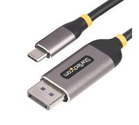 StarTech.com Cavo USB-C a DisplayPort da 3m, 8K 60Hz, 4K 144Hz, HDR, Adattatore USB Tipo-C a DP 1.4, Compatibile USB4/TB3/4