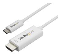 ST CDP2HD1MWNL - Cable, USB-C > HDMI, 4K 60Hz, white, 1 m