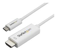 ST CDP2HD1MWNL - Cable, USB-C > HDMI, 4K 60Hz, white, 1 m