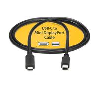 StarTech.com Cavo Adattatore Mini DisplayPort a USB-C da 1,8m - 4K 60Hz - Nero
