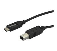 Startech Usb-c To Usb B 2 M One Size Black