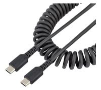 StarTech.com Cavo USB C Ricarica Veloce da 1m; Cavetto USB tipo C 2.0 Spiralato