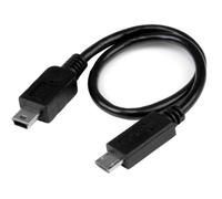 StarTech.com Cavo USB OTG da Micro USB a Mini USB da 20 cm - M/M - Nouvo