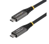 StarTech.com Cavo USB4 da 2m, 40 Gbps, Cavo USB-C Attivo, 240W PD, 8K 60Hz / 4K 240 Hz DP2.1 DP40, Rivestimento in TPE, Compati NEW