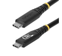 StarTech.com Cavo USB4 da 2m, Cavo USB-C Certificato USB-IF, 20 Gbps, PD EPR 240W, DP 1.4 4K 120Hz, Cavetto Tipo-C con guaina in TPE