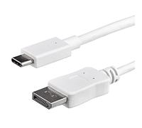 Cavo DisplayPort Startech.com cavo usb-c a displayport da 1m - 4k 60hz - bianco cdp2dpmm1mw