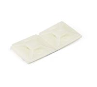 StarTech.com CBMCTM2 supporto per fascette Bianco Nylon 100 pz (100 Cable Tie Mounts - Adhesive Tape) NEW