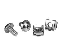 StarTech.com Confezione da 20 viti di fissaggio M6 e Dadi Ingabbiati per Armadi Server Rack (M6 Rack Screws and Cage Nuts 20 Pa NEW