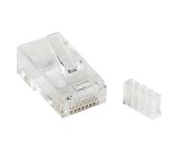 Startech.Com Connetore Modulare Rj45 Cat6 per Cavo Solido, Confezione da 50 Unit