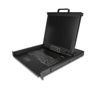 StarTech.com Console KVM in Rack - KVM VGA a Porta Singolo con Schermo LCD da 17 per Rack di Server - Cassetto KVM LCD Universale Completo 1U con Cavi e Materiale - Supporto USB - 50.000 MTBF - Nouvo