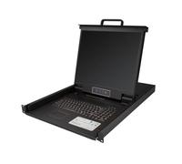StarTech.com Console KVM per armadio Rack a 8 porte VGA con schermo LCD - 19" - 1U