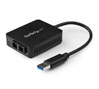 StarTechcom Convertitore Giggabit Ethernet USB 30 a Fibra Ottica - 1000BASE-SX/SC