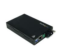 StarTech Convertitore media fibra multimodale ET90110SC2 10/100 Mbps SC 2 km Nero