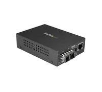 StarTech.com Convertitore Multimediale Gigabit Ethernet Gbe a Fibra SC - 1000Base-LX - Monomodale - 10Km (Media Converter - Fib