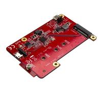 StarTech.com Convertitore USB a M.2 SATA per PI Raspberry e schede di Sviluppo (USB TO M.2 SATA SSD CONVERTER - FOR RASPBERRY P NEW