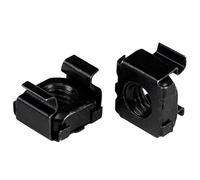 Startech.Com Dado M6 per Server Rack, Confezione da 100, Nero