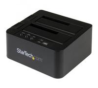 StarTech.com Dock Duplicatore autonomo USB 3.1 [10Gbps] per SATA SSD/HDD da 2,5 & 3,5 - Duplicatore fast-speed 28GB/min (USB 3.1 [10GBPS] STANDALONE DUP - SSD/HDD DRIVES - WITH FAST-SPEED)