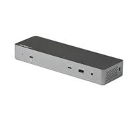 StarTech.com Dock Thunderbolt 3 compatibile con USB-C - Doppio monitor DisplayPort 1.4 4K 60Hz o doppio display HDMI - Laptop Docking Station 8K 60Hz - Dock TB3/USB-C - 96W PD, 5xUSB - 10Gbps