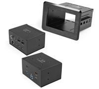StarTech.com Docking station da tavolo 4K e scatola di connettivitÃ - Host USB-C o USB-A, HDMI, 4xUSB, 60W PD, RJ45 (CONFERENCE TABLE BOX W/DOCKING CONNECTIVITY W/ LAPTOP DOCKI) [KITBZDOCK]