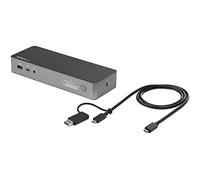 StarTech. com - Docking station ibrida USB-C/USB-A per MacBook Pro/Air M1 M2 M3 M4 e Windows, Dock universale Dual 4K 60Hz HDMI DP, compatibile con Thunderbolt, ricarica per laptop da 60 W