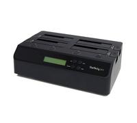 StarTech.com Docking Station per Hard Disk a 4 Slot - Duplicatore ed Eraser USB 3.0/eSATA per SSD/HDD SATA - Dock Standalone 13