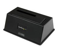 StarTech.com Docking Station per Hard Disk a Singolo Slot, Dock USB 3.0 (5 Gbps) per Hard Drive HDD/SSD, Dock Station per Disco Rigido SATA I/II/III da 2,5/3,5" con Carica dall'Alto (SDOCKU33BV)