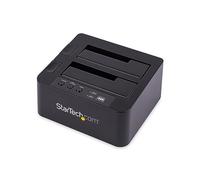 StarTech.com Dock Duplicatore autonomo USB 3.1 (10Gbps) per SATA SSD/HDD da 2,5" & 3,5" - Duplicatore fast-speed 28GB/min