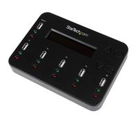 StarTech.com Docking Station per Unit Flash USB - Duplicatore/Eraser Standalone 15 per Chiavette USB consente la copia del sis