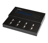 StarTech.com Docking Station per Unità Flash USB - Duplicatore/Eraser Standalone 1:7 per Chiavette USB consente la copia del sistema, dei file e dell'unità a 1,5 GB/min, cancellazione a 1 o 3 passaggi