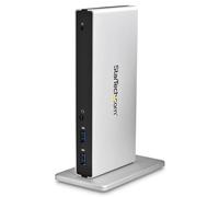 StarTech.com Docking Station Universale per Laptop USB 3.0 per dual-monitor DVI Gigabit Ethernet con adattatori HDMI / VGA - Ad