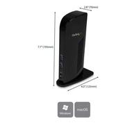 ST USB3SDOCKHD - Docking station/Port Replicator, USB 3.0, Laptop