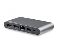 StarTech.com Docking Station USB-C per Portatili Windows - 2 x 4K DP - 100W PD 3.0 (USB C MULTIPORT ADAPTER 100W PD - DUAL DP USB HUB MINI TRAVEL DOCK)