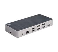 StarTech.com Docking station USB-C per Tre Monitor - Dock USB C Triplo HDMI/DP 4K - Hub USB a 5 Porte - GbE - PD 100W - Docking