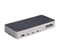 StarTech.com Docking station USB-C per Tre Monitor - Dock USB C Triplo HDMI/DP 4K Hub a 5 Porte GbE PD 100W Station Universale Multi Compatibile con Thunderbolt 3/4 [116U-USBC-DOCK]
