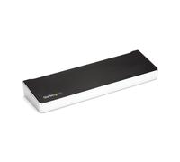 StarTech.com Docking Station USB-C per triplo monitor UHD 4K, Mac e Windows, Dock USB C a HDMI e DisplayPort, Hub a 5 porte USB