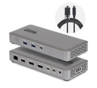 StarTech.com Docking Station USB4, Doppio Monitor 4K senza Driver per macOS e