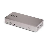StarTech.com Docking Station USB4 per Tre Monitor, Dock USB-C Multi-Display HDMI/DP, Ricarica Laptop 100W, 2.5GbE, Plug & Play, No macOS