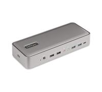 StarTech.com Dual-Laptop USB-C KVM Docking Station, Dual-Monitor 4K 60Hz Display