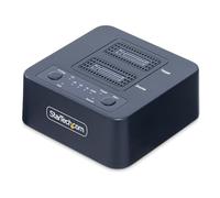 StarTech.com Duplicatore di unità M.2 NVMe 1:1, clonatore autonomo dischi SSD fino a 90 GBpm, dock USB 3.2 20Gbps per drive doppio alloggiamento, cavi USB-C/A inclusi