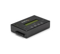 StarTech.com Duplicatore ed Eraser Standalone 1:1 per Hard Disk HDD/SSD SATA con funzione Clone - Display LCD - Conforme TAA -