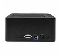 StarTech.com Docking Station per Hard Disk a 2 Slot - Duplicatore Standalone USB 3.0 (5 Gbps)/eSATA per SSD/HDD SATA III 2.5/3.5", Clonatore di Hard Drive con Carica dall'Alto