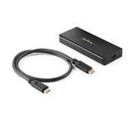 StarTech.com Enclosure SSD PCIe M.2 NVMe USB-C 10 Gbps - Custodia esterna robusta in alluminio M.2 PCIe M-Key Classificazione IP67 - Lettura / scrittura 1 GB / s - Supporta 2230/2242/2260/2280 - Compatibile TB3 - Mac/PC